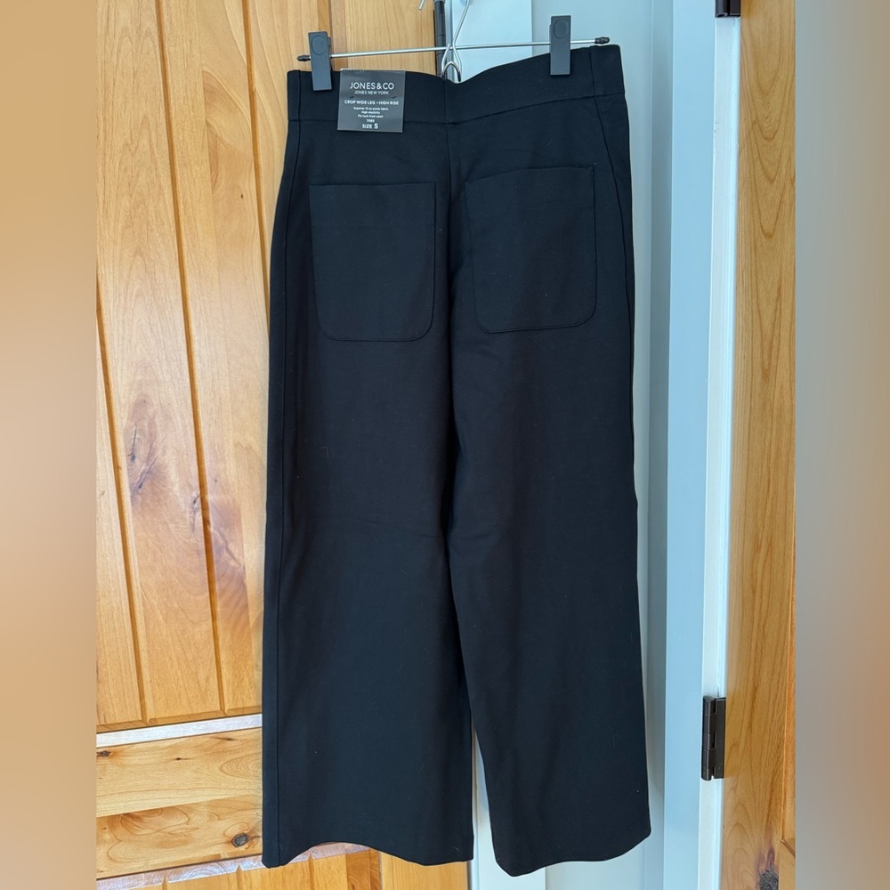 NWT Jones & Co Wide Leg Ponte Pants